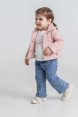 KALP MONTLU 3 LÜ  KIZ ÇOCUK TAKIM   2291