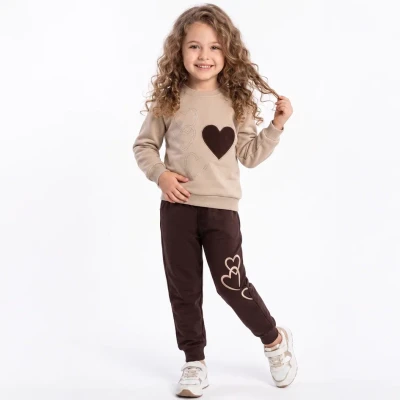 KALP TAŞLI İKİ İP KIZ ÇOCUK TAKIM 27785