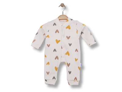 KALPLİ TRAM MANŞETLİ PENYE BEBE TULUM 100058