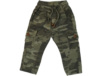 KAMUFLAJ DESEN ERKEK BEBE KOT PANTALON 1634