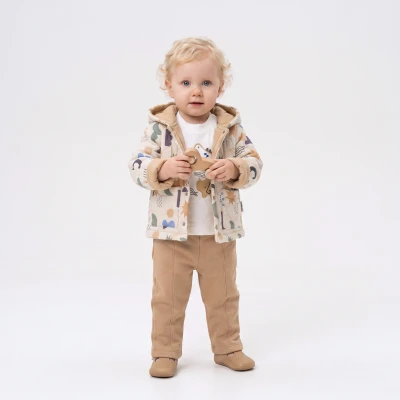 KAPİTONE MONTLU 3 LÜ BEBE TAKIM 8496