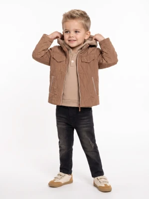 KAPİTONE MONTLU 3 LÜ ERKEK BEBE TAKIM 3026