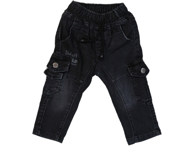 KARGO CEP DETAYLI BASKILI ERKEK KOT PANTALON 1508
