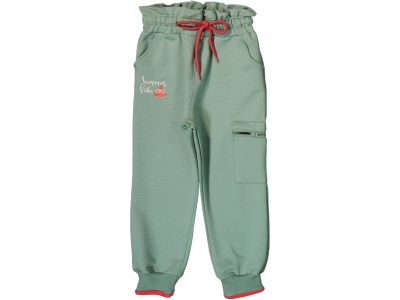  KARGO CEP FERMUARLİ NAKİSLİ EŞOFMAN ALTI 3-8 YAŞ