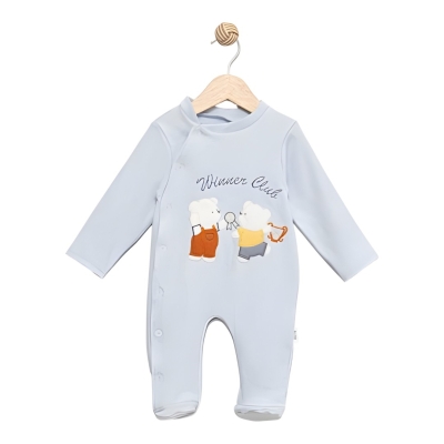 KUPALI AYILAR NAKIŞLI PENYE BEBE TULUM 1294
