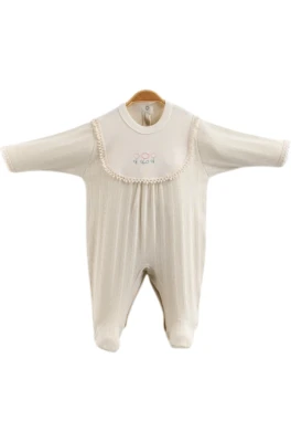 LALE NAKIŞLI PENYE KIZ BEBE TULUM 8114