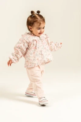 LEOPAR  DESENLİ KIZ BEBE  3 LÜ TAKIM 6517