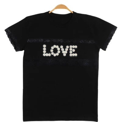 LOVE BASKILI KIZ ÇOCUK BADİ 746