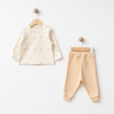 MANTAR BASKILI PENYE 2 Lİ BEBE TAKIM 7071