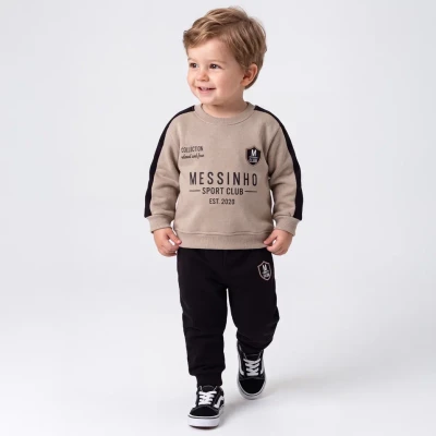 MESSİNHO BASKILI 3 İP ERKEK BEBE TAKIM 57078