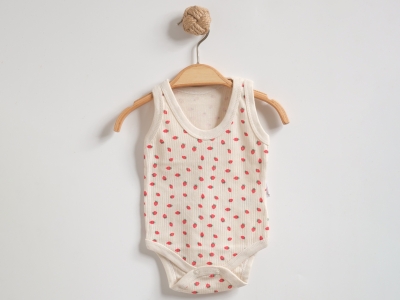 MİNİK ÇİLEK BASKILI ASKILI BEBE ÇITÇITLI BADY 2123