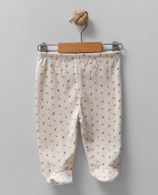 MİNİK LALE PATİKLİ KIZ BEBE TEK ALT 2165