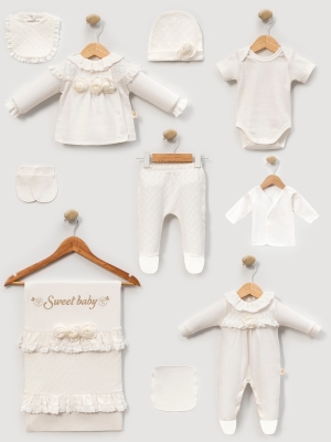 MİRA ELEGANCE 10 LU BEBE ZIBIN SET 3043