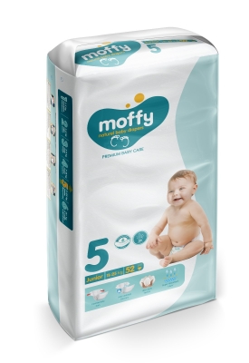 MOFFY BEBEK BEZİ JUMBO PKT 5 NO 11-25 KG 52 ADET