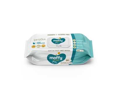 MOFFY ISLAK HAVLU PARABEN ALCOHOL FREE 90 LI 