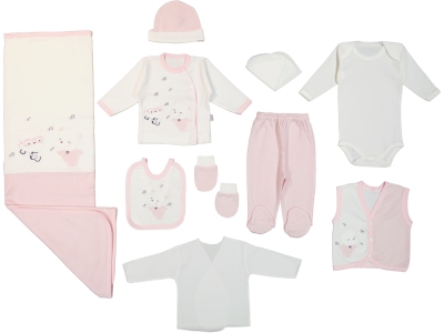 MÜZİSYEN AYICIK NAKIŞLI PUANLI 10'LU SET