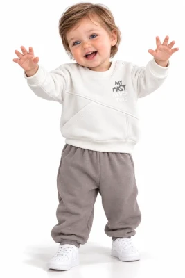 MY FIRST GARNİLİ 3 İP ERKEK BEBE TAKIM  4145
