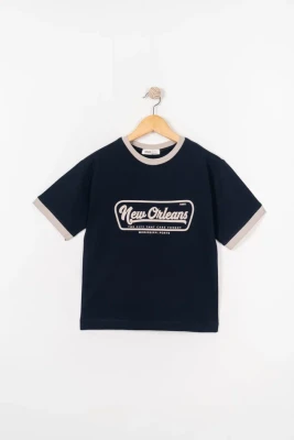NEW ORLEANS BASKILI ERKEK ÇOCUK T-SHIRT 8303