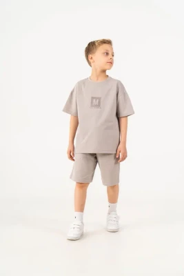 NEW SEASON BASKILI ERKEK ÇOCUK İKİLİ TAKIM 2186