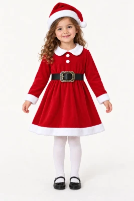 NOEL 2 Lİ KIZ ÇOCUK ELBİSE  206