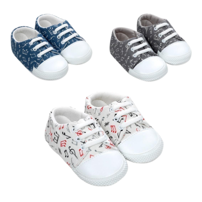 NOTA BASKILI BEBE PATİK  1081