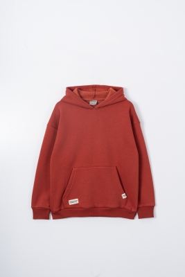 ÖNÜ CEP VE ARMA DETAYLI ÜÇ İP ÇOCUK SWEAT 5315-2