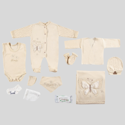 ORGANİK BUTTERFLY 10 PARÇA LÜX SET 1645