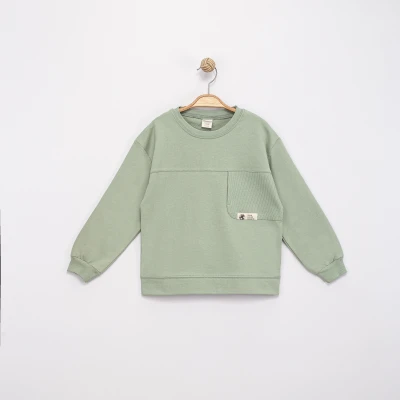 OVERSİZE 2 İP ERKEK ÇOCUK SWEAT 0373-4