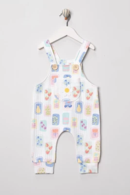 PAPATYA MEYVELER BASKILI KIZ BEBE TULUM 0283