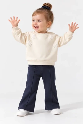 PAPATYALI İSPANYOL 3 İP KIZ BEBE TAKIM 4135