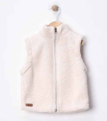 PETEKLİ PELUŞ ERKEK BEBE YELEK 57118