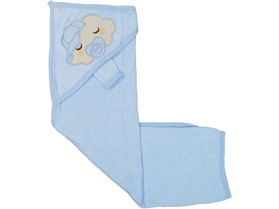 RENKLİ BULUT NAKIŞLI BEBE HAVLU 305