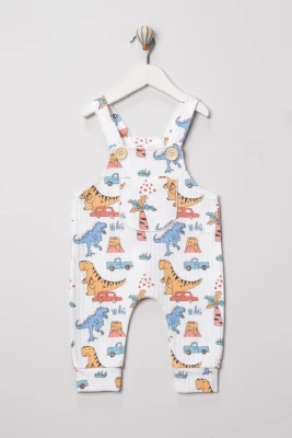 ROAR DİNOZOR BASKILI ERKEK BEBE TULUM 0281
