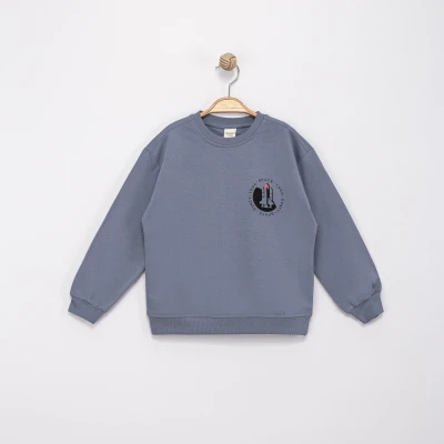 ROKET BASKILI 2 İP ERKEK ÇOCUK SWEAT 0375-3