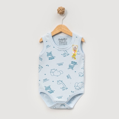 SAFARİ DESENLİ KÜÇÜK BOY ASKILI BEBE BADİ 707802