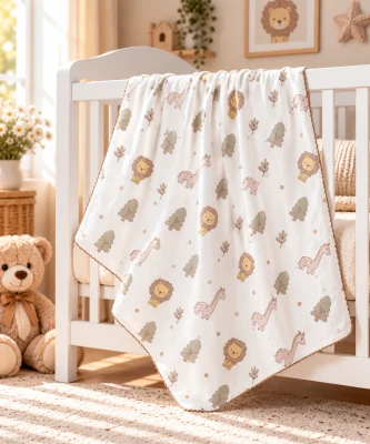 SAFARİ PENYE PAMUKLU BEBE BATTANİYE 8017
