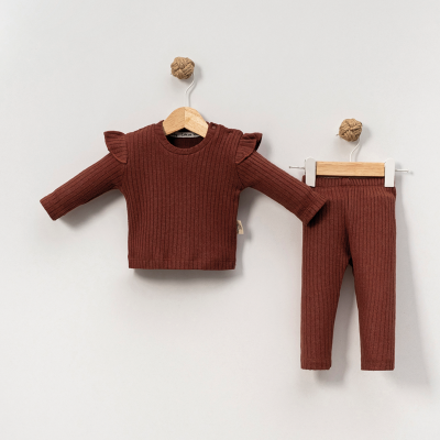 ŞARDONLU BASIC 2 Lİ BEBE TAKIM 8017
