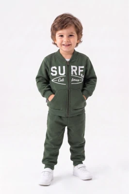 SURF BASKILI CEPLİ 3 İP ERKEK ÇOCUK TAKIM  871
