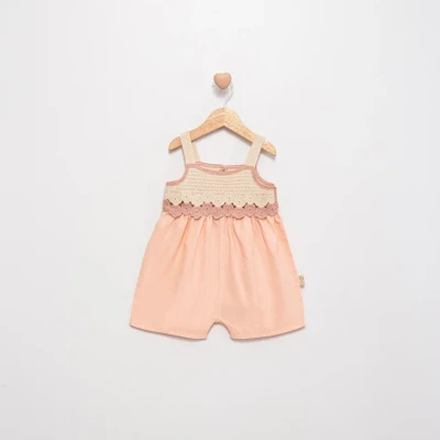 SÜZENE ROBALI KIZ BEBE KETEN TULUM 3259