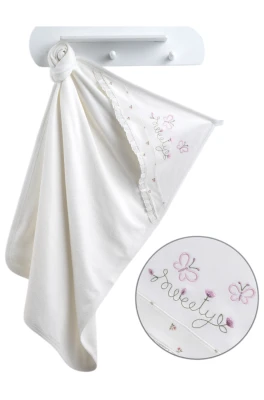 SWETTY NAKIŞLI KIZ BEBE HAVLU 0114