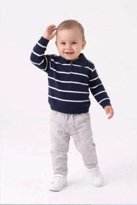 TRİKO 2 Lİ ERKEK BEBE TAKIM 3961