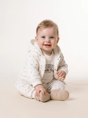 WELSOFT 3 LÜ UNISEX BEBE TAKIM 2045