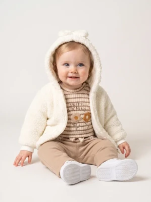 WELSOFT ÇİÇEKLİ 3 LÜ KIZ BEBE TAKIM 8100