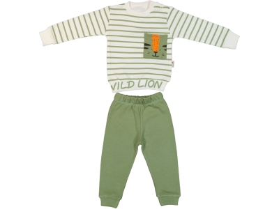 WİLD LİON BASKILI ERKEK BEBE TAKIM 259