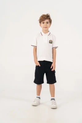 WİLD NAKIŞLI KOT KAPRİLİ ERKEK ÇOCUK İKİLİ TAKIM 6213