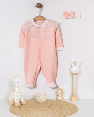 YAKASI DANTELLİ MASAL PENYE BEBE TULUM  116