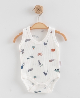 YENİ SAFARİ BASKILI ASKILI BÜYÜK BEBE ÇITÇITLI BADY 2222
