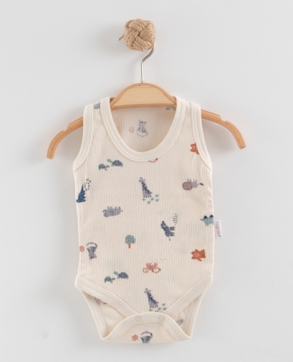 YENİ SAFARİ BASKILI ASKILI KÜÇÜK BEBE ÇITÇITLI BADY 2122