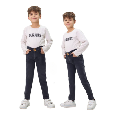 YIPRATMA DESEN ERKEK ÇOCUK KOT PANTALON 6747