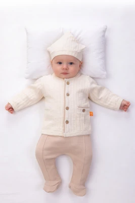 ZİNCİR DESEN ERKEK BEBE 5 Lİ ZIBIN SET 6269